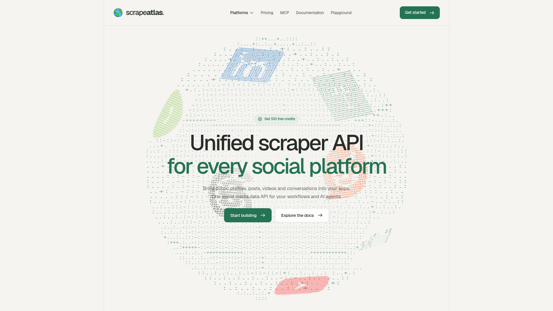 ScrapeAtlas Screenshot