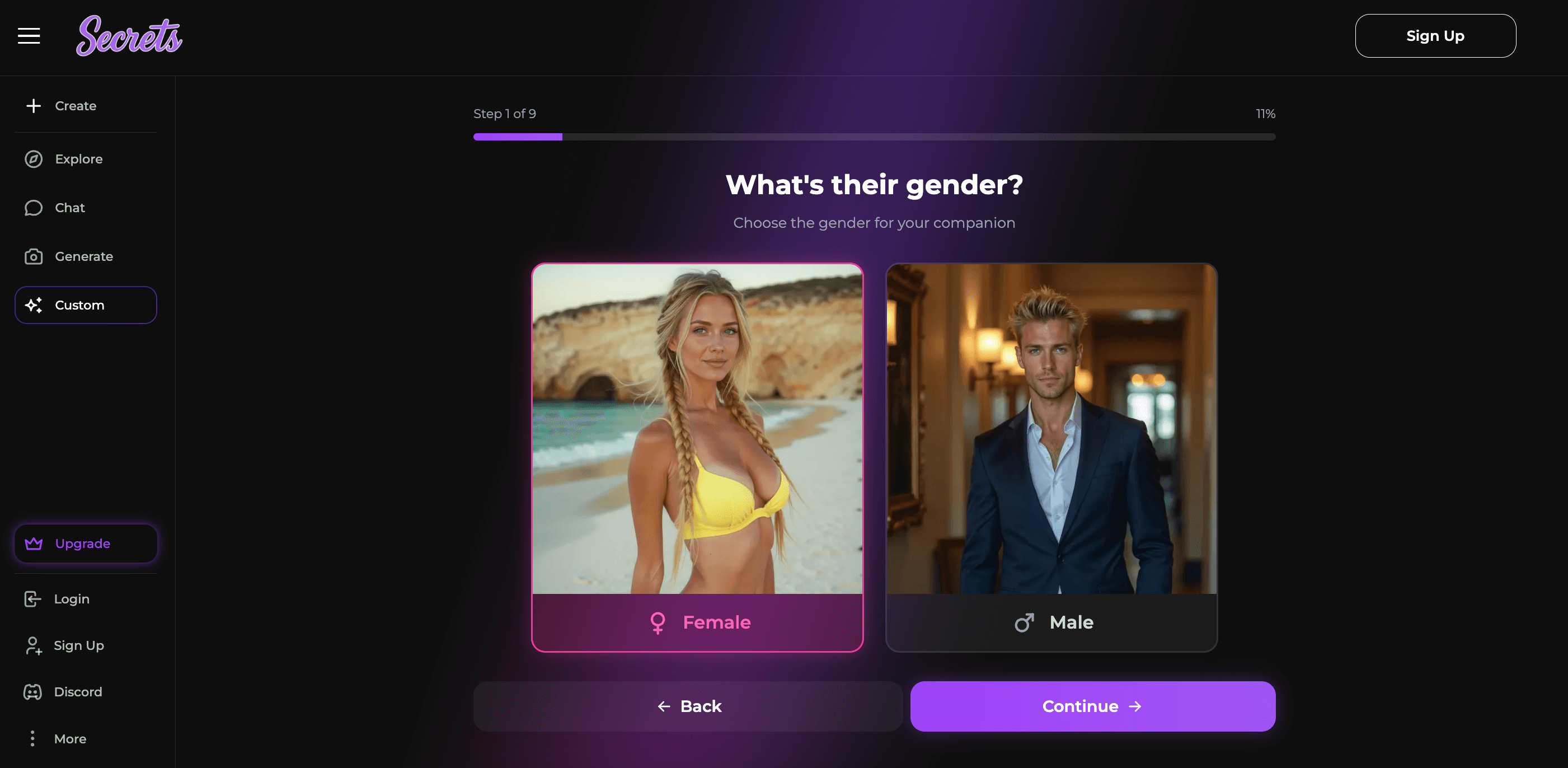 Secrets AI Screenshot