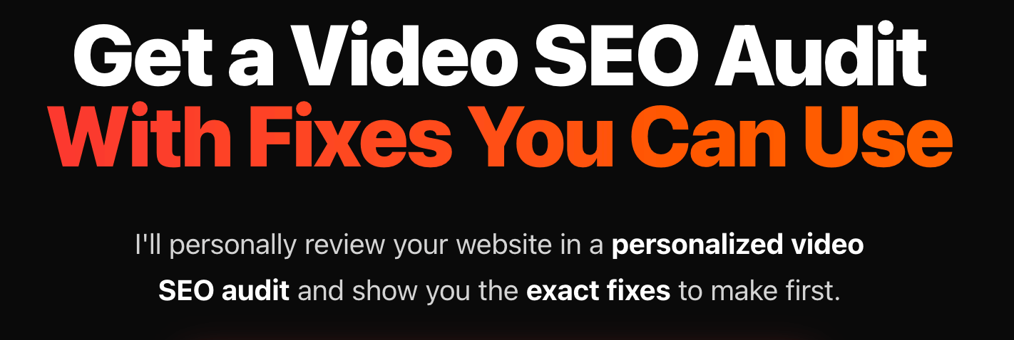 SEO Roast Screenshot