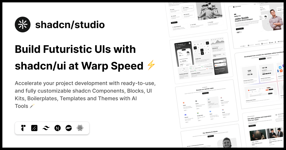 Shadcn Studio Screenshot