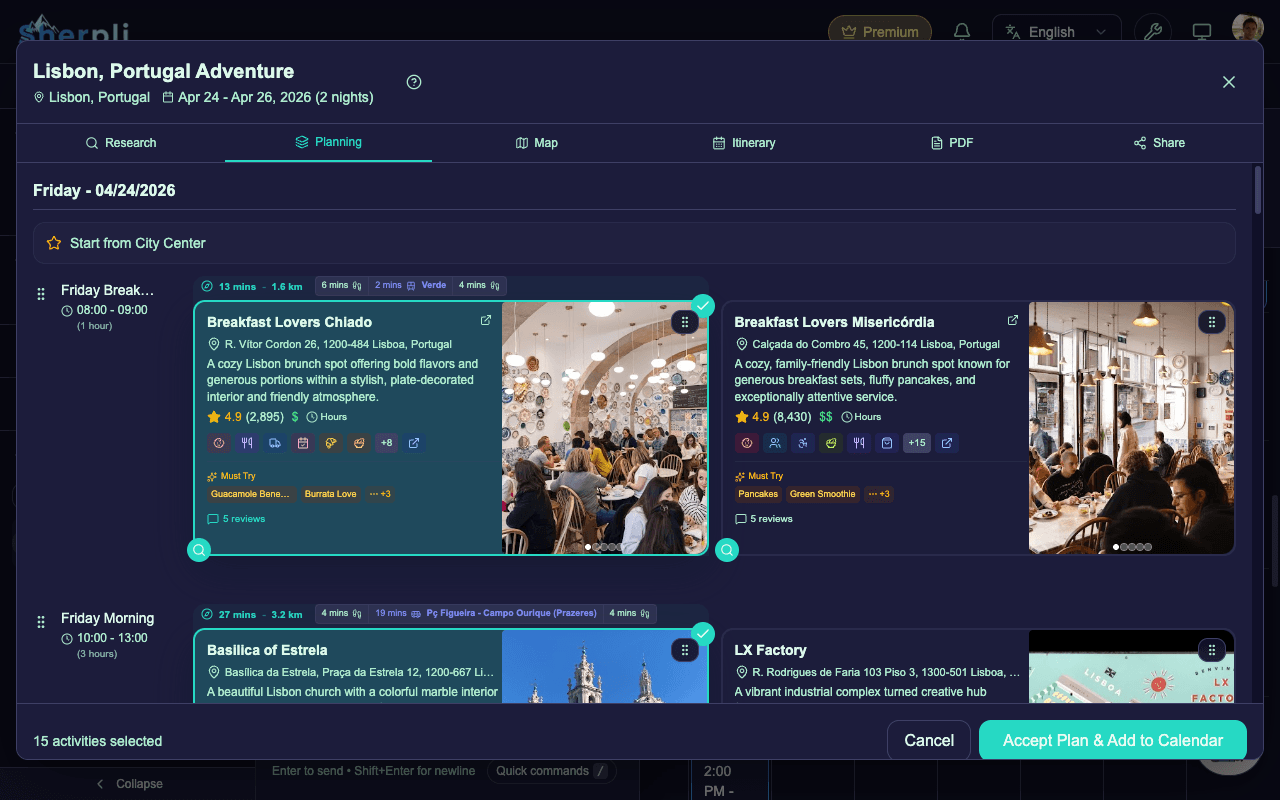 Sherpli Screenshot