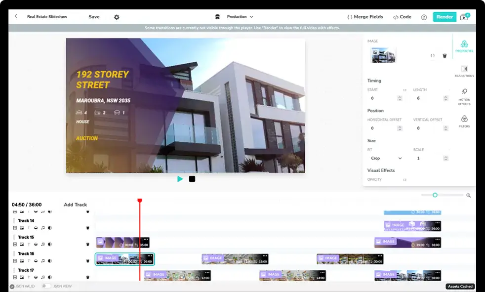 Shotstack Screenshot