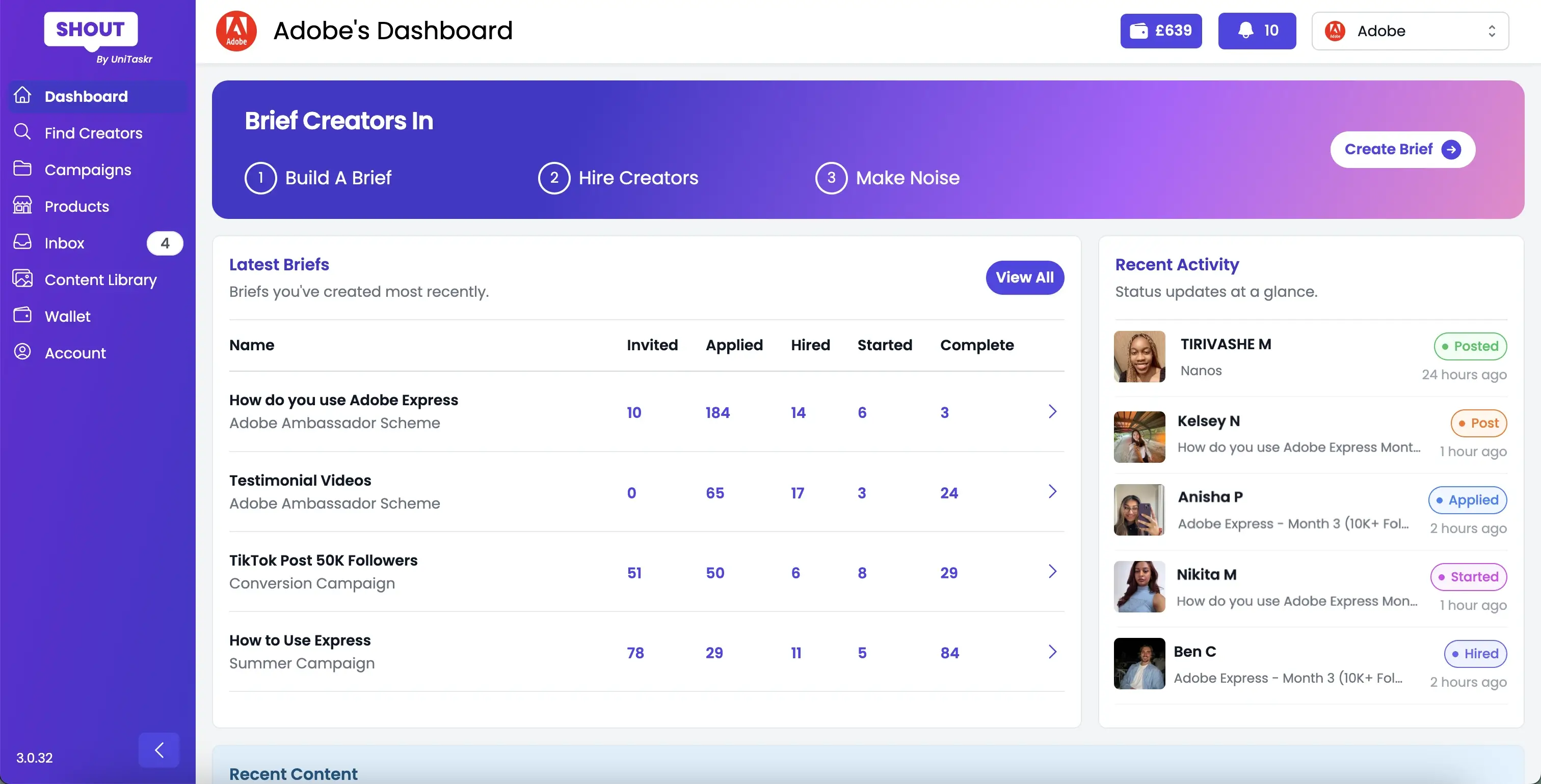 SHOUT UGC Screenshot