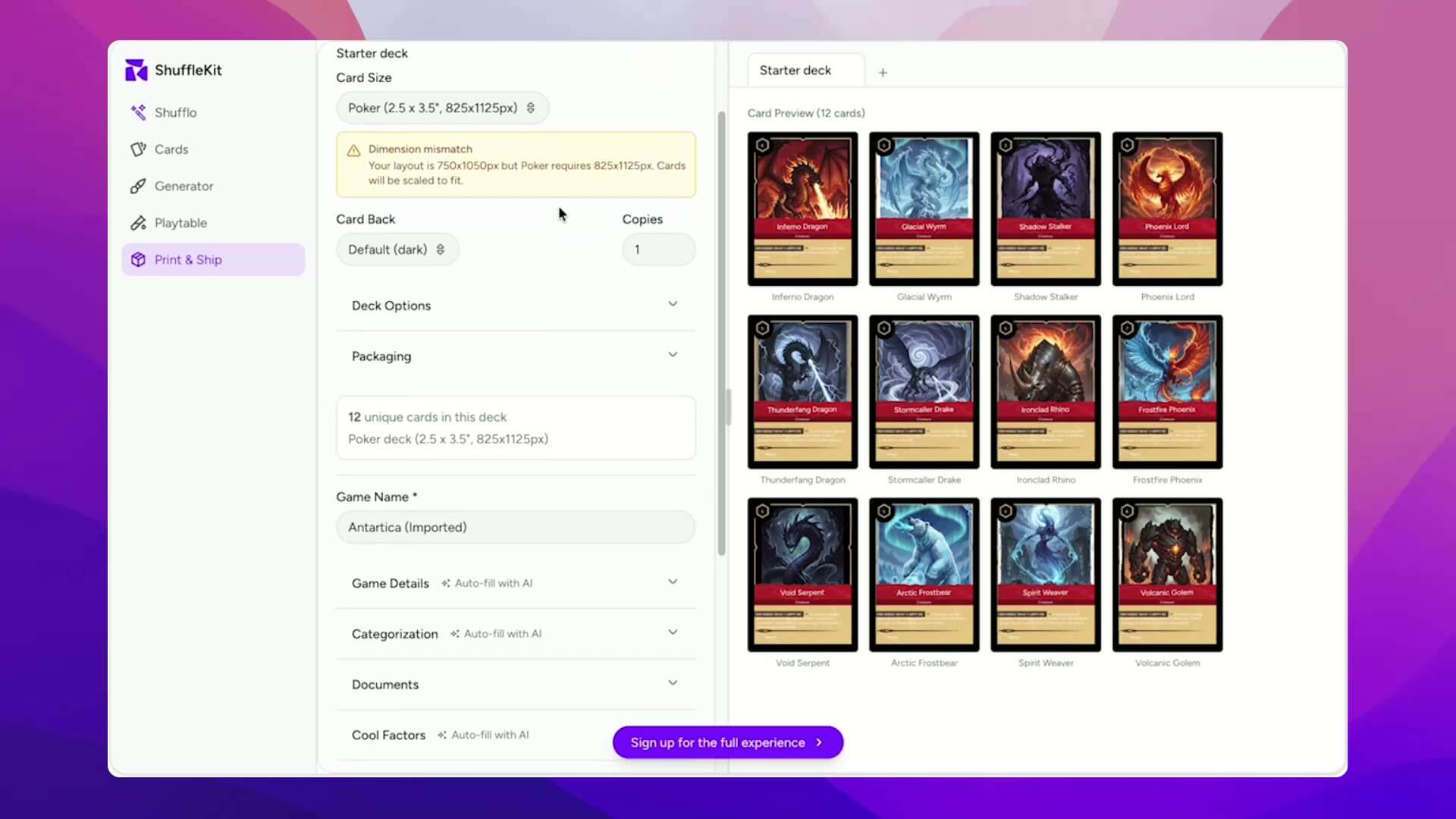 ShuffleKit Screenshot