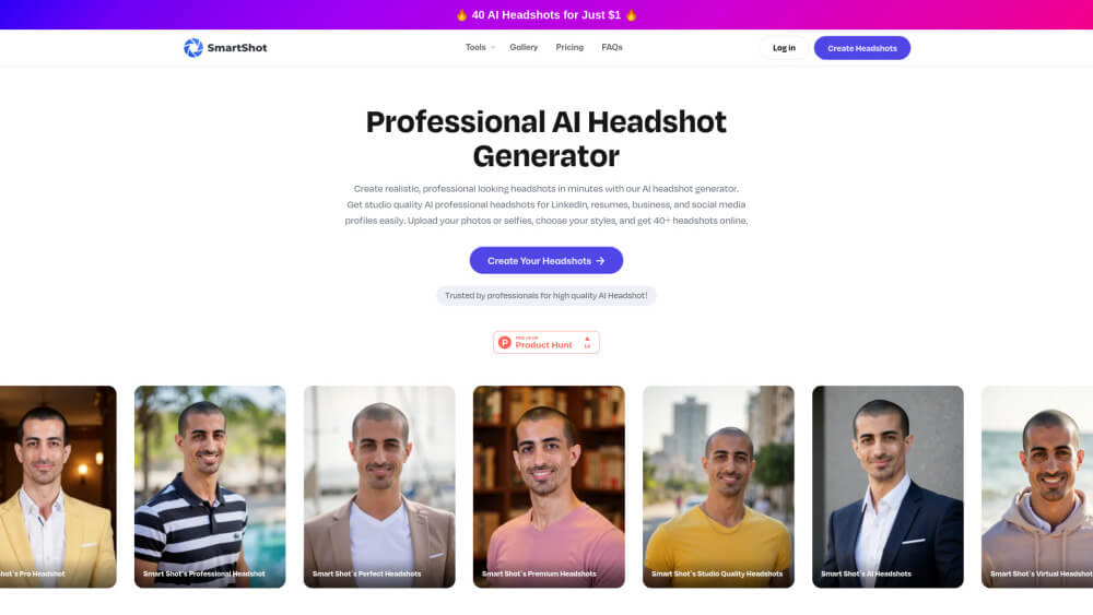 SmartShot AI Screenshot
