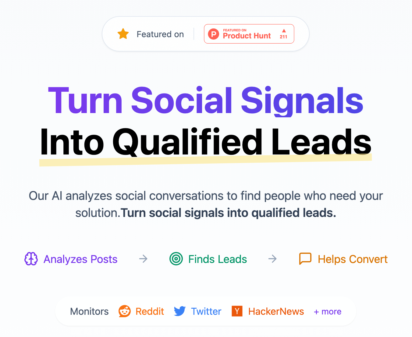 SocialSignalAI Screenshot