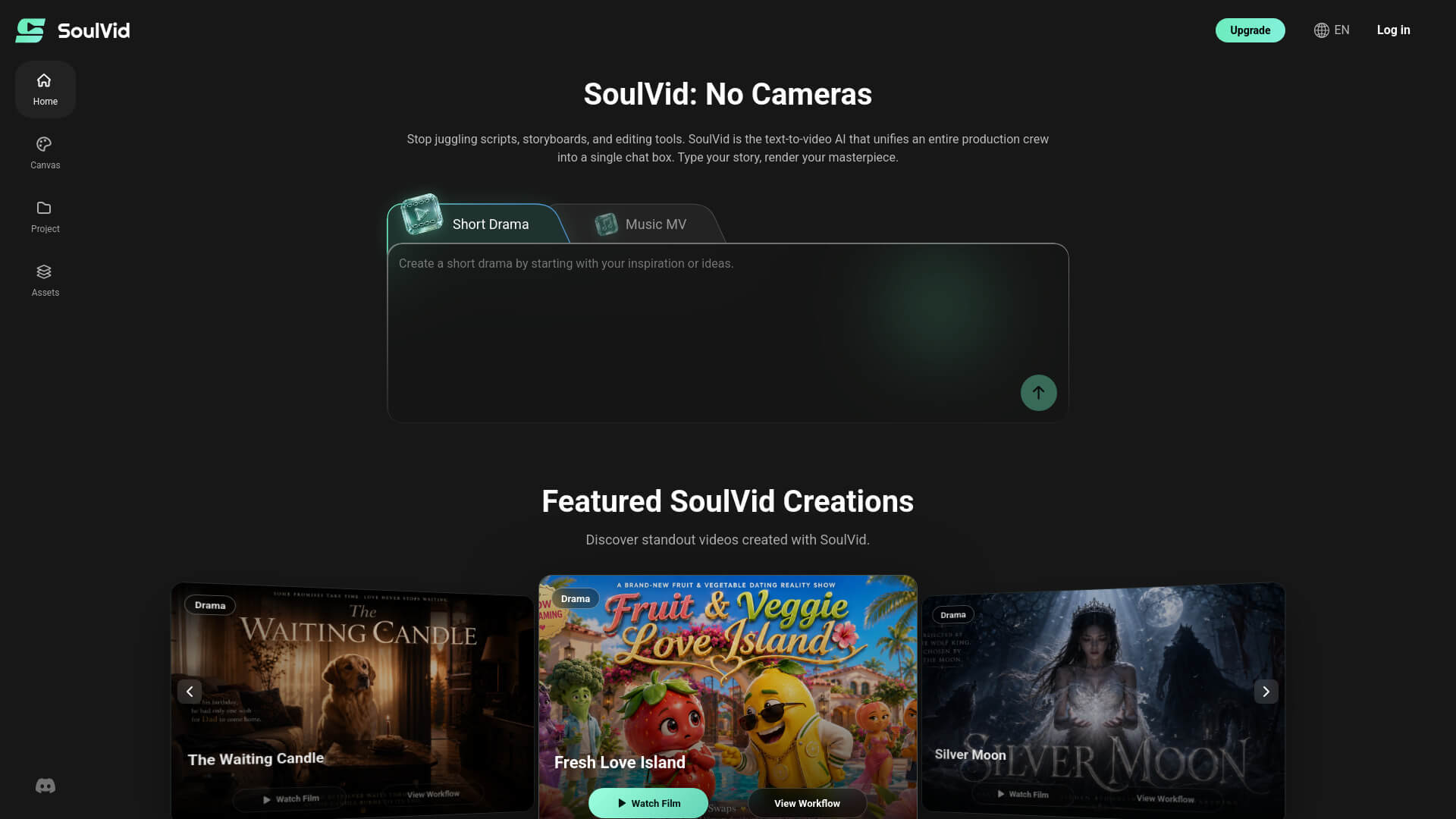 SoulVid AI Screenshot