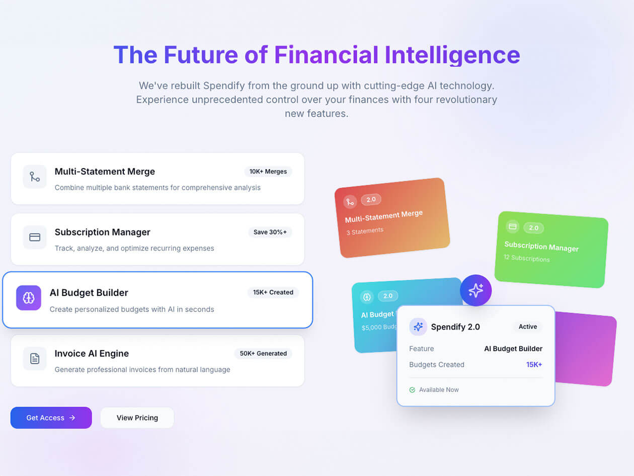 Spendify Screenshot
