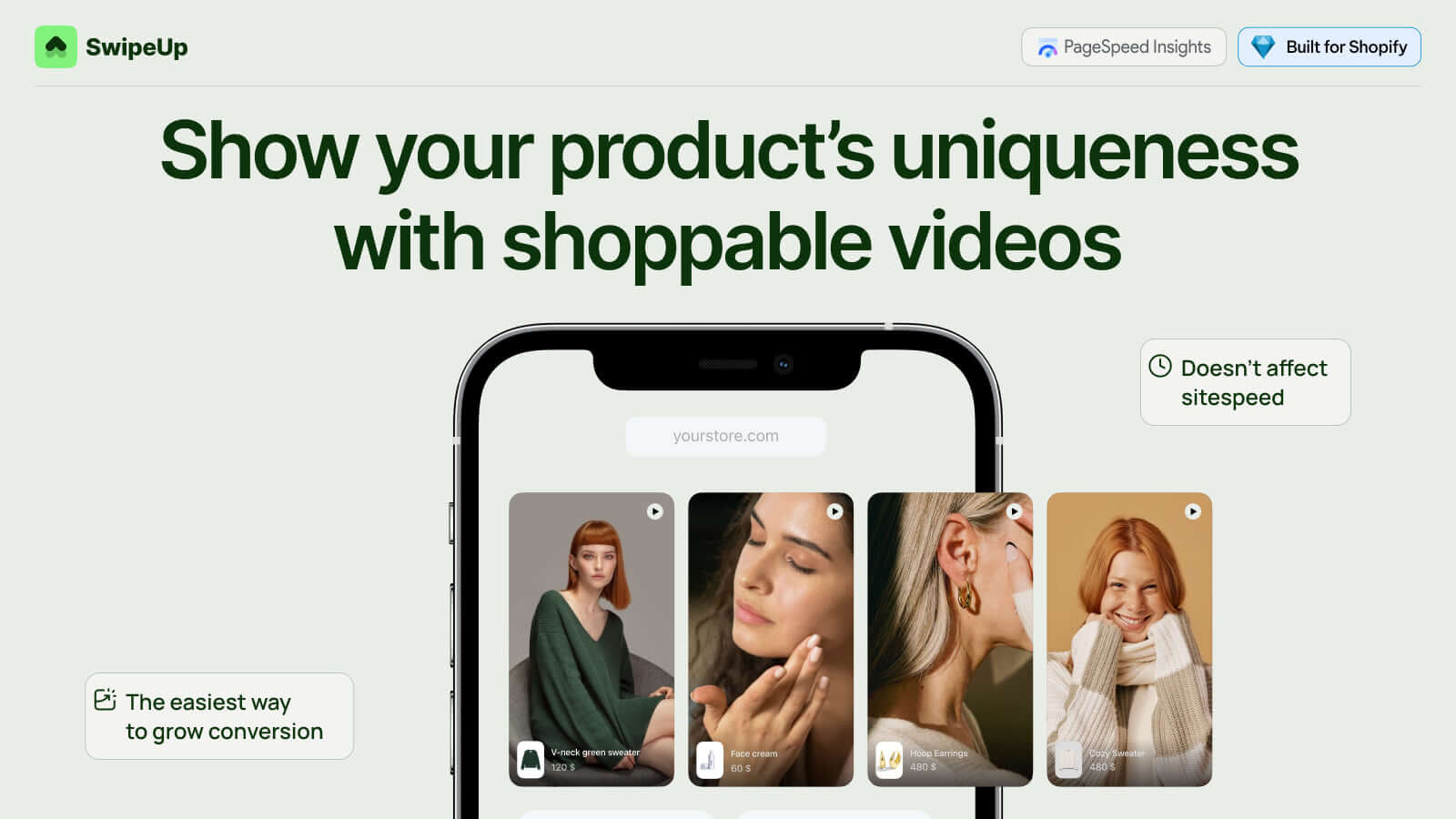SwipeUp Screenshot