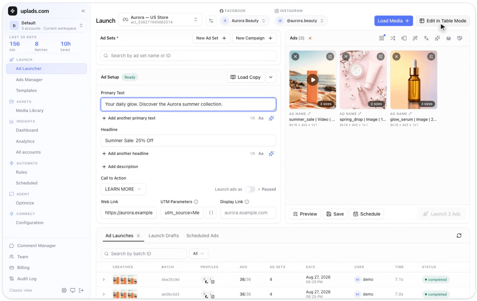 Uplads Screenshot