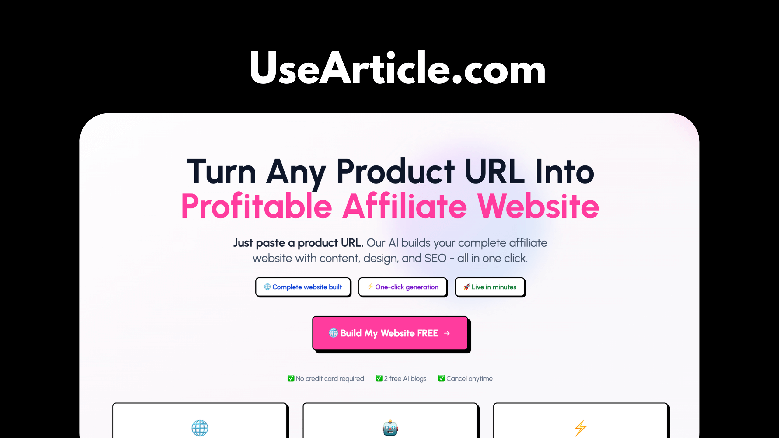 UseArticle Screenshot
