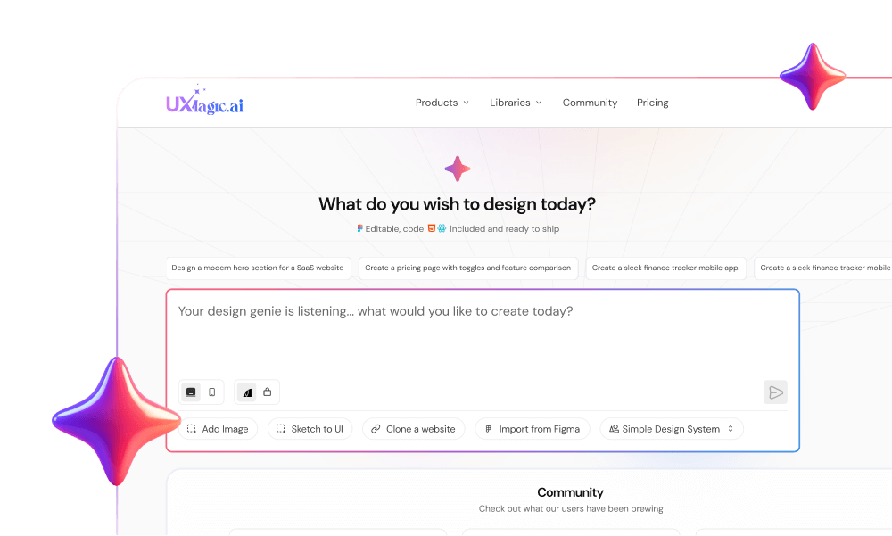 UXMagic.ai Screenshot