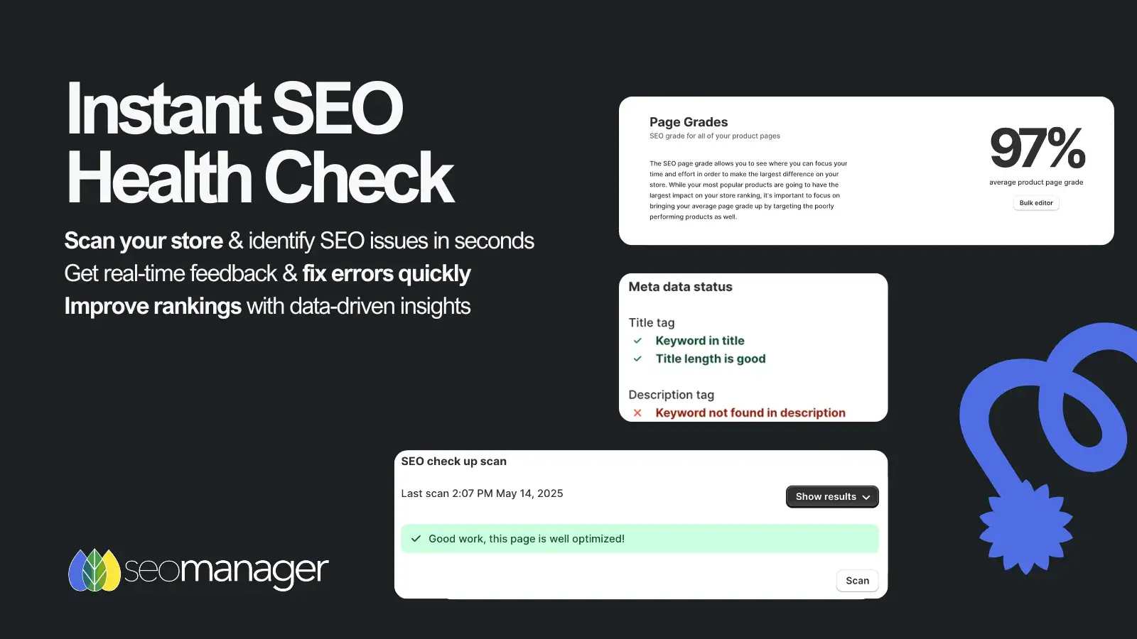 Venntov SEO Manager Screenshot