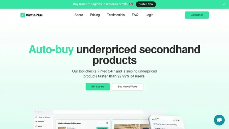 VintiePlus Screenshot