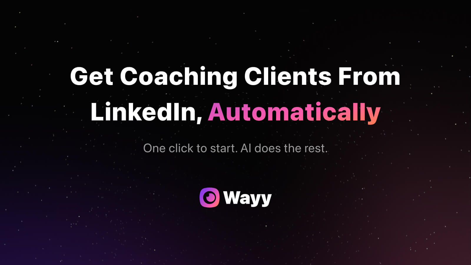 Wayy.ai Screenshot