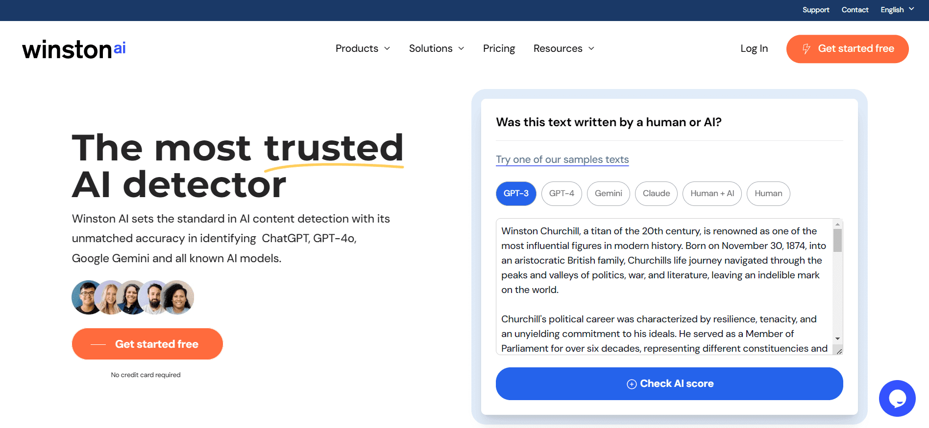 Winston.AI Screenshot
