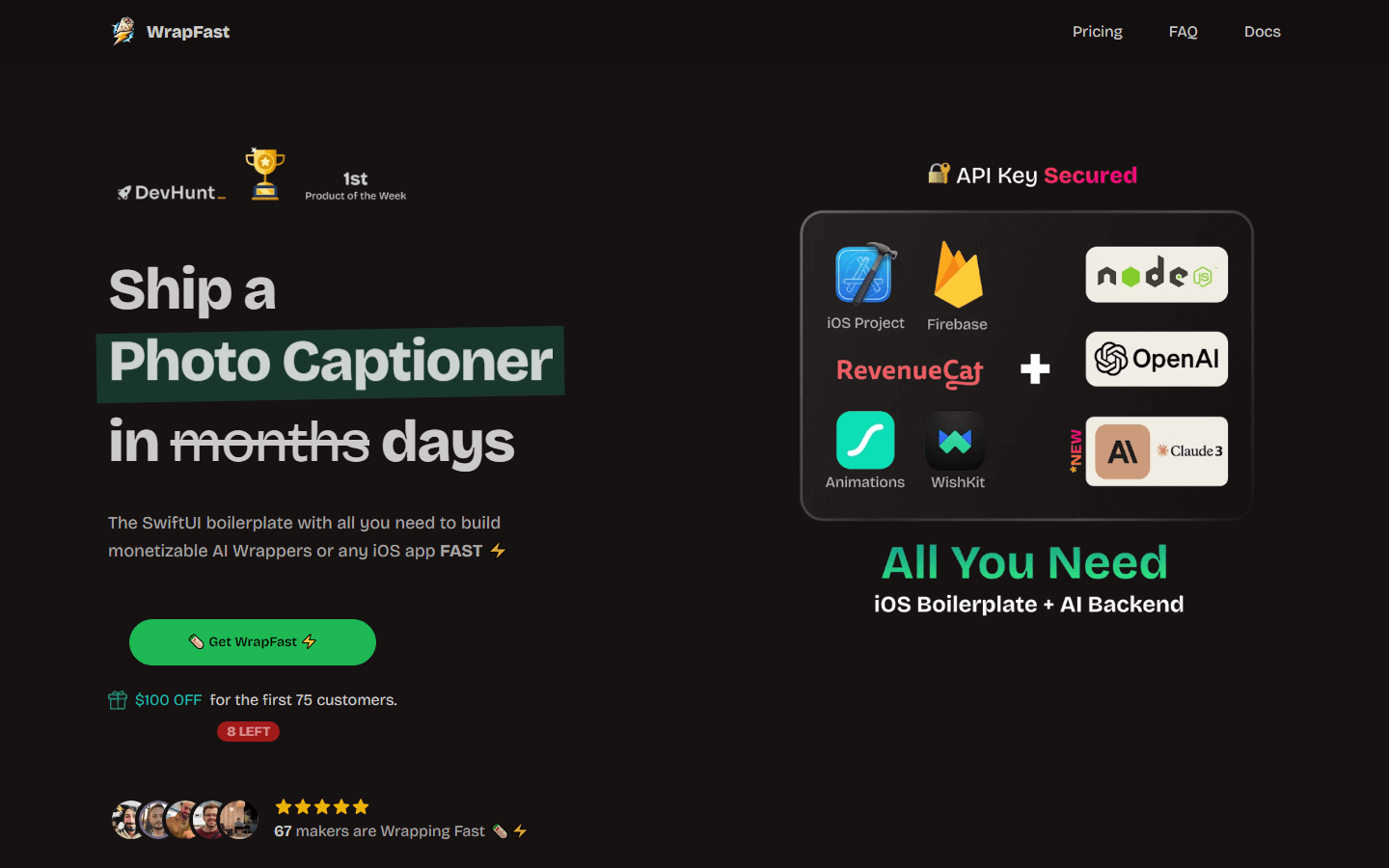 WrapFast Screenshot