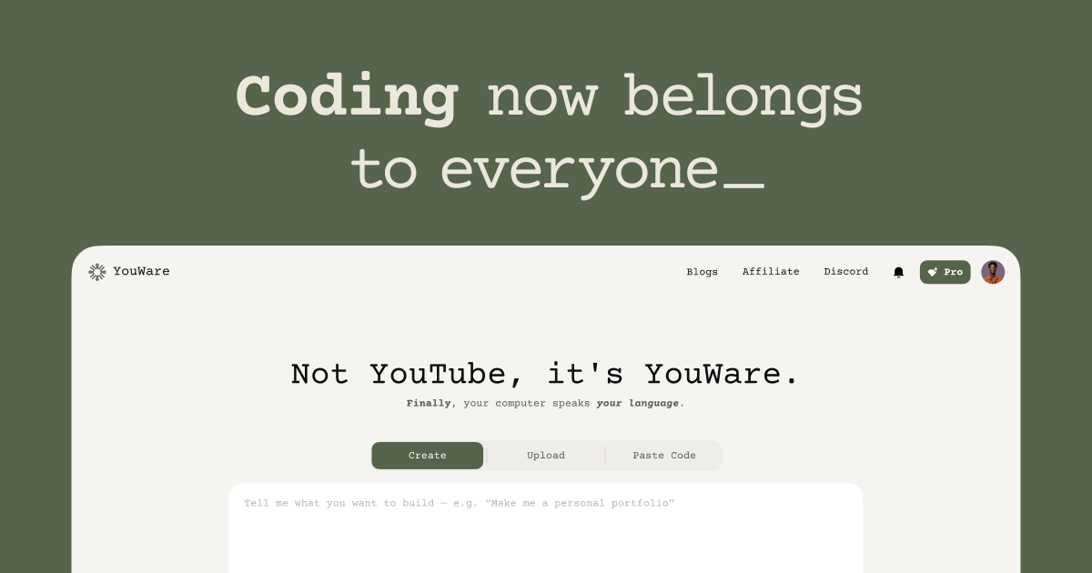 YouWare Screenshot