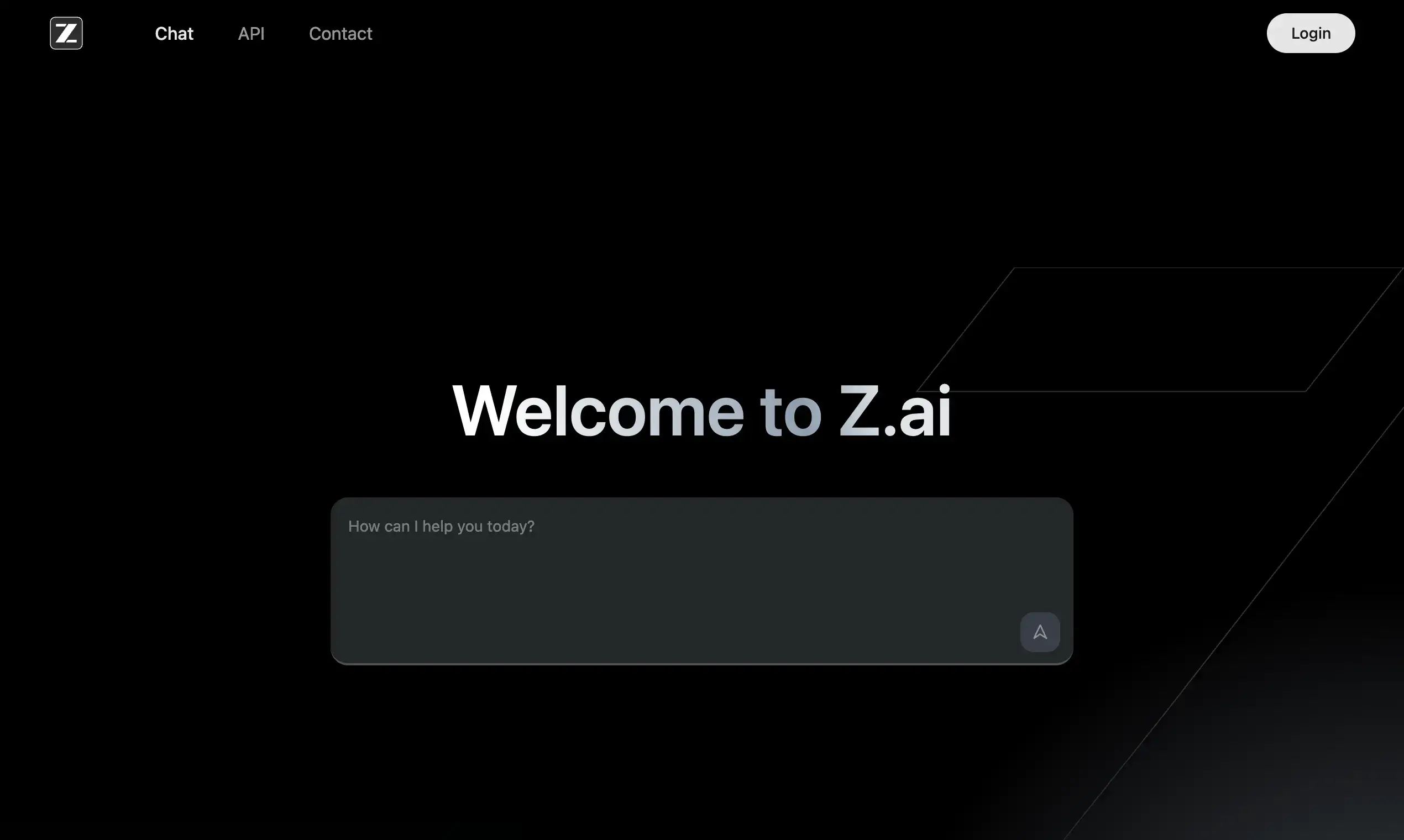 Z.ai Screenshot