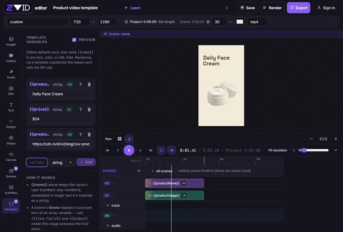 Zvid Screenshot