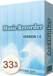 AceThinker音楽レコーダー Discount Coupon
