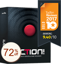 Action! - screen and game recorder Discount Coupon