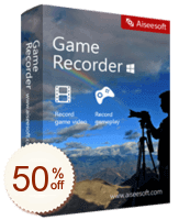Aiseesoft Game Recorder割引クーポンコード