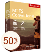 Aiseesoft M2TS 変换 Discount Coupon
