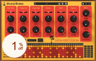 AudioThing - Latin Percussion割引クーポンコード