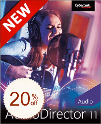 CyberLink AudioDirector Discount Coupon