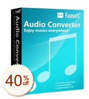 Faasoft Audio Converter割引クーポンコード