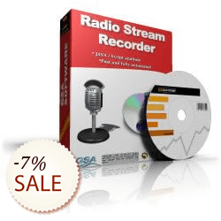 GSA Radio Stream Recorder Discount Coupon