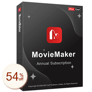 MiniTool MovieMaker割引クーポンコード