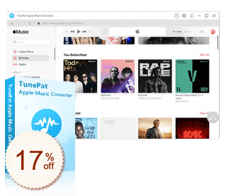TunePat Apple Music Converter割引クーポンコード