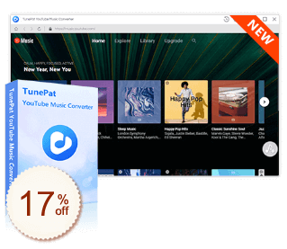TunePat YouTube Music Converter割引クーポンコード