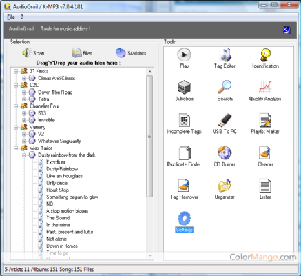 AudioGrail Shopping & Review Screenshot