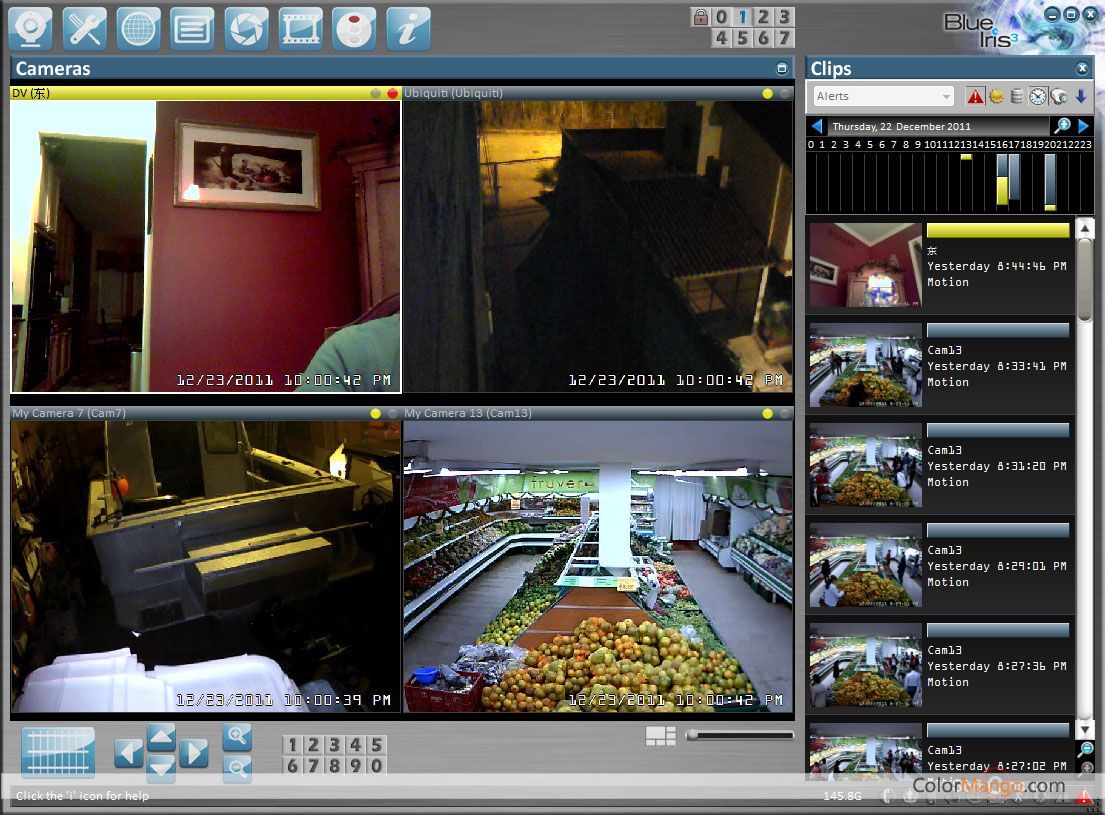 ウェブカメラ監視ソフトウェア