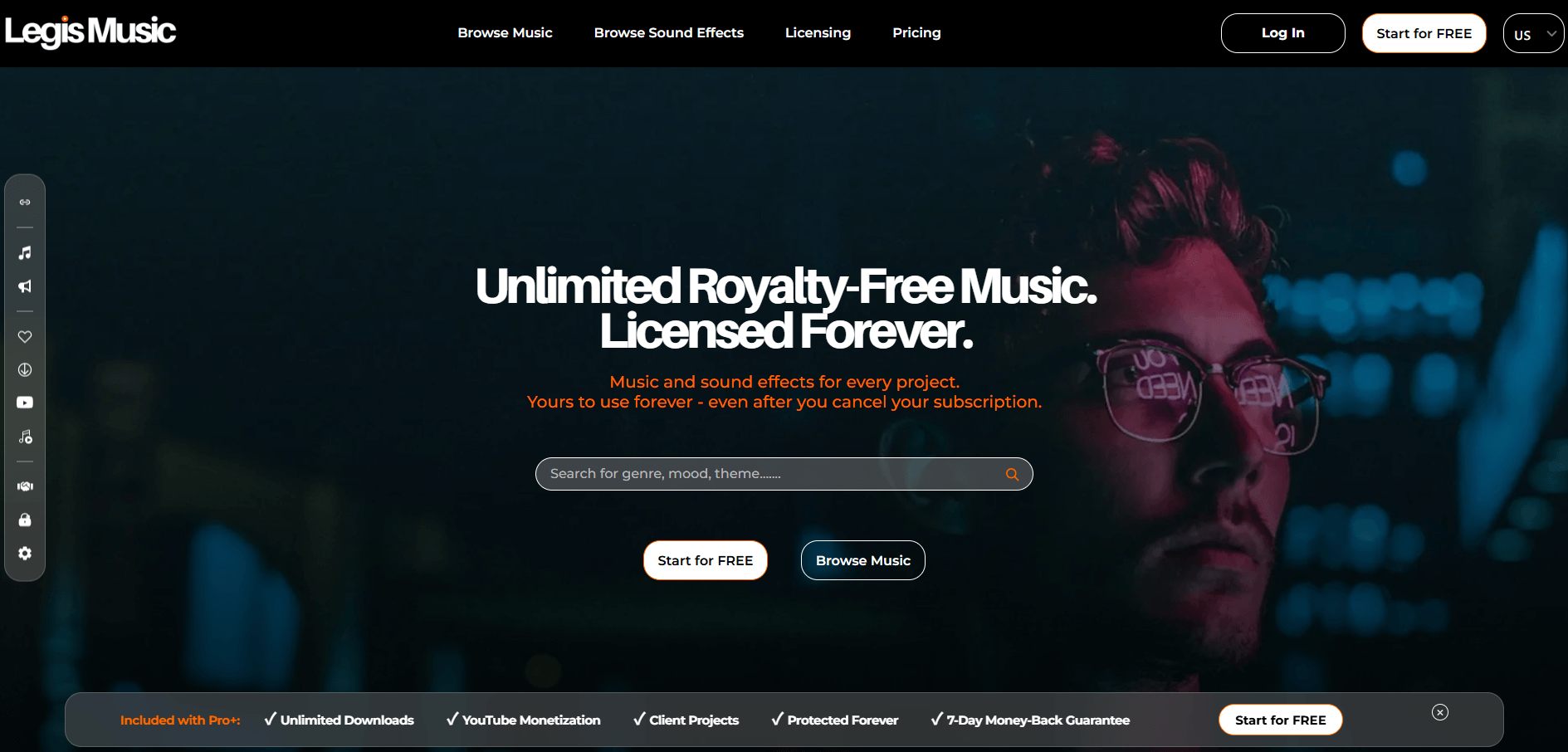 Legis Music Screenshot