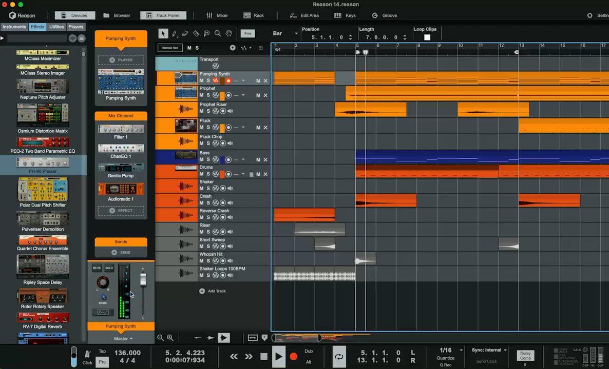 Reason Studios Screenshot
