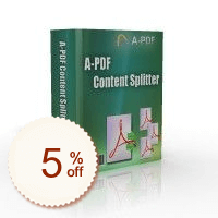 A-PDF Content Splitter Up to 50% OFF Volume Discount