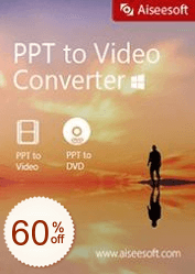 Aiseesoft パワポ 動画変換 Discount Coupon