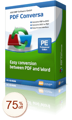 ASCOMP PDF Conversa割引クーポンコード