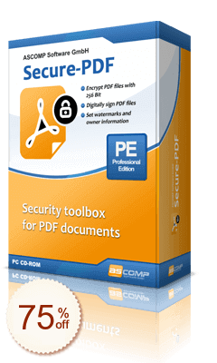 ASCOMP Secure-PDF割引クーポンコード