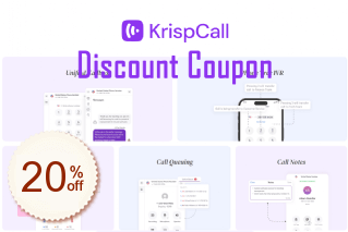KrispCall割引クーポンコード