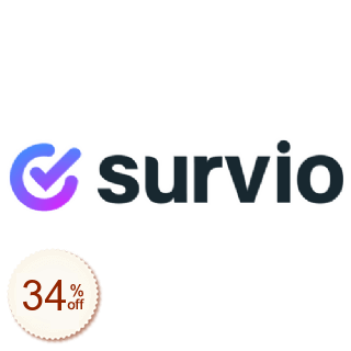 Survio Survey Software Discount Coupon