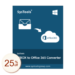 SysTools MBOX to Office 365 Migrator割引クーポンコード