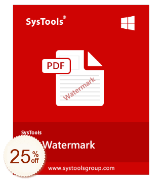 SysTools PDF Watermark割引クーポンコード