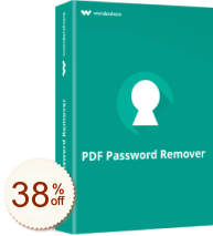 Wondershare PDF Password Remover Discount Coupon