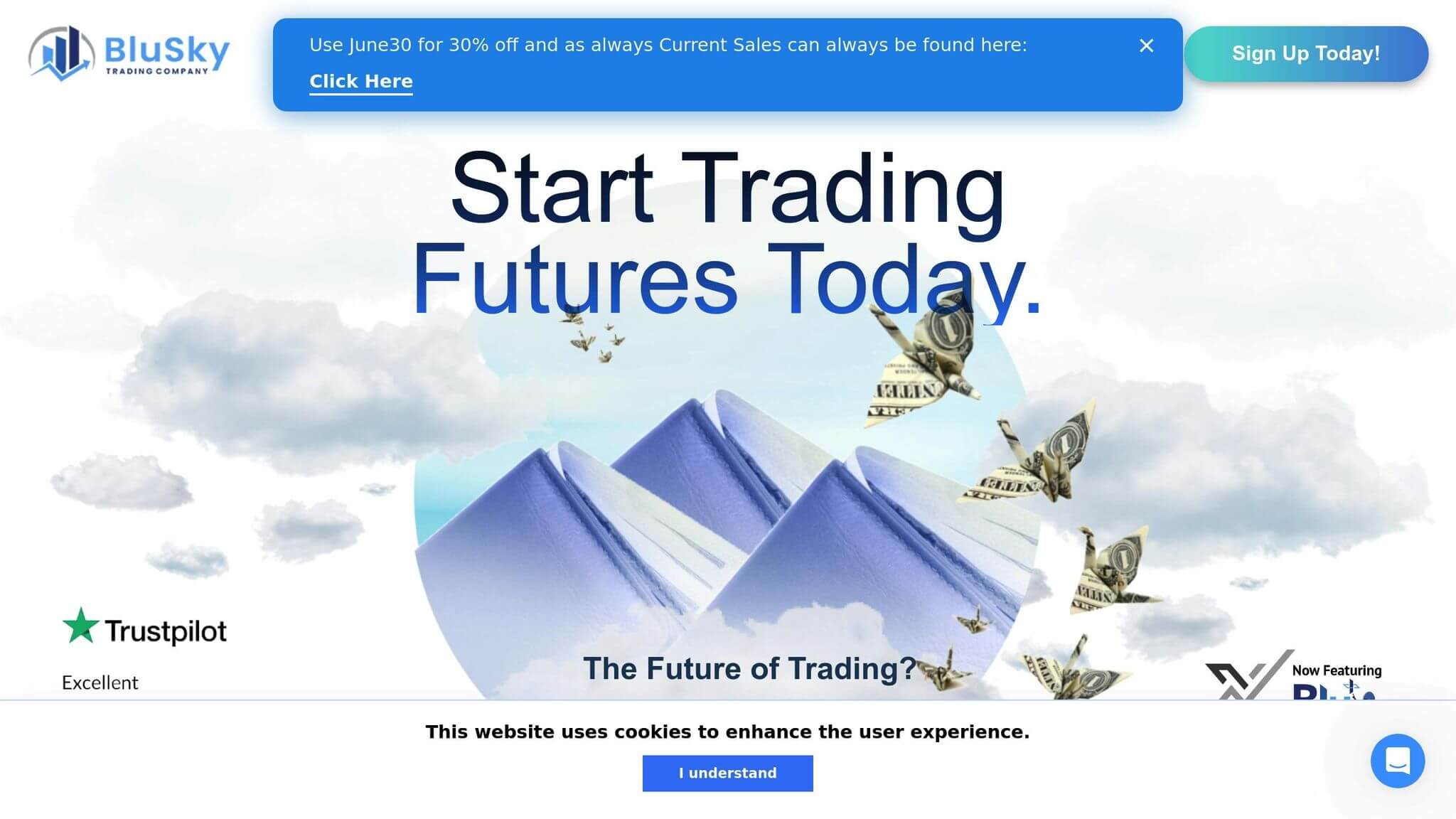 BluSky Trading Screenshot