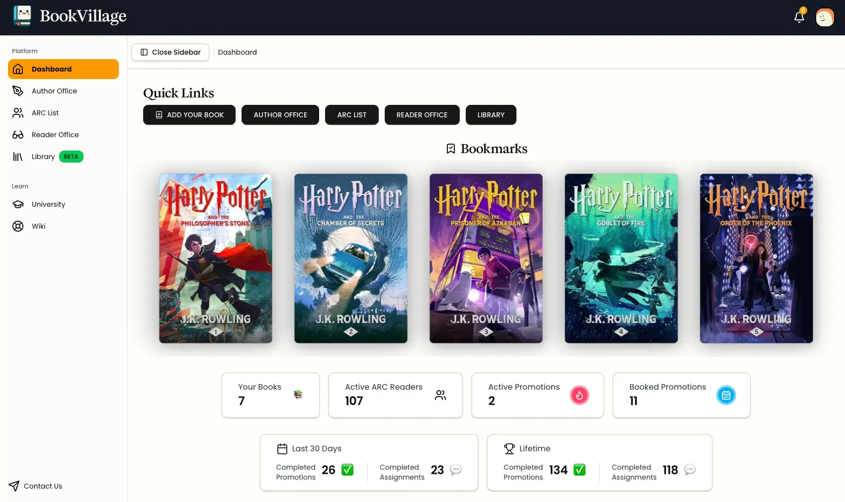 BookVillage Screenshot